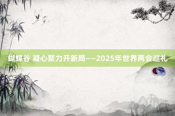 蝴蝶谷 凝心聚力开新局——2025年世界两会巡礼